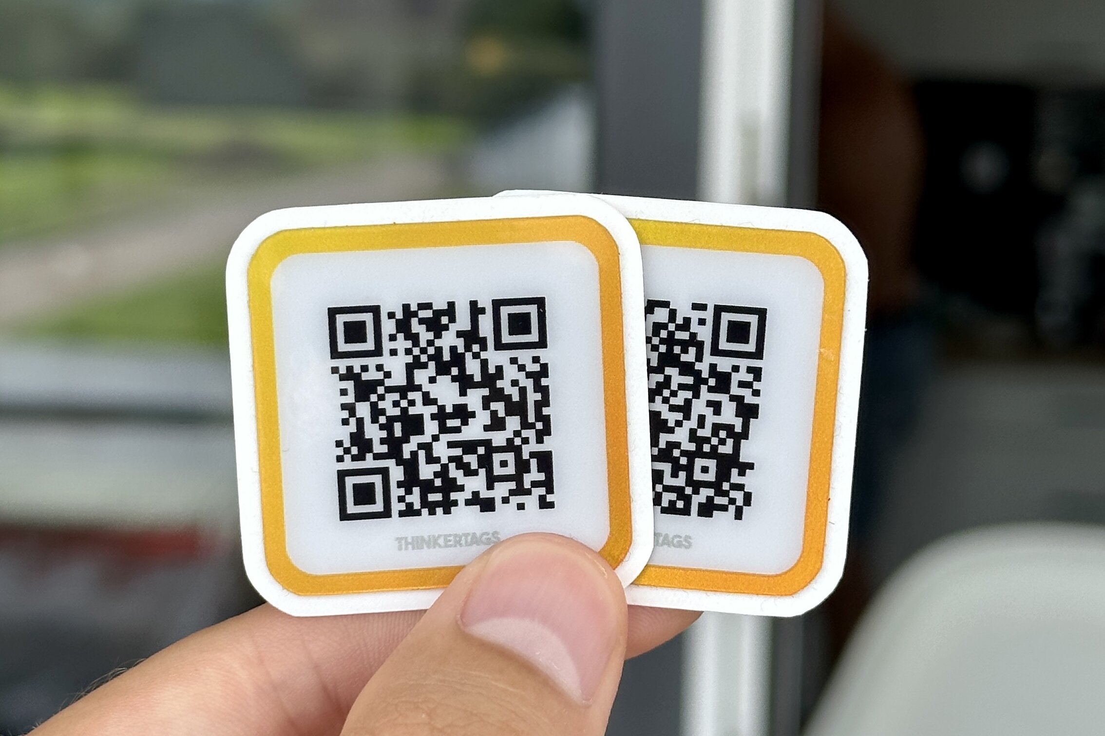 Single QR Code Sticker